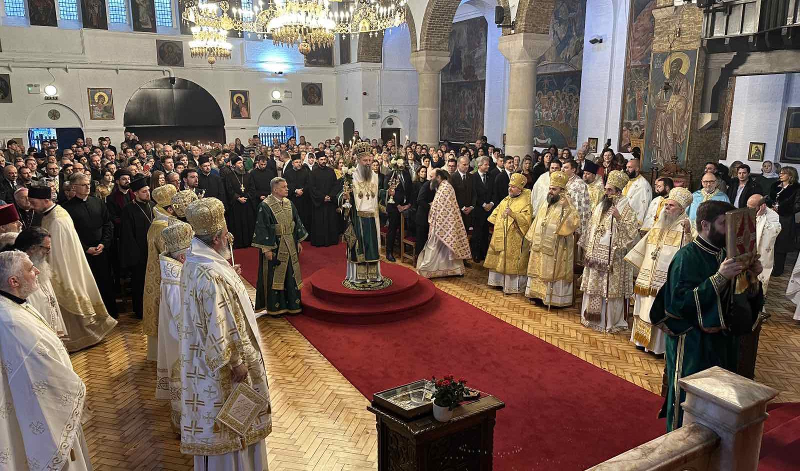 Устоличен Епископ лондонски и британско-ирски Нектарије