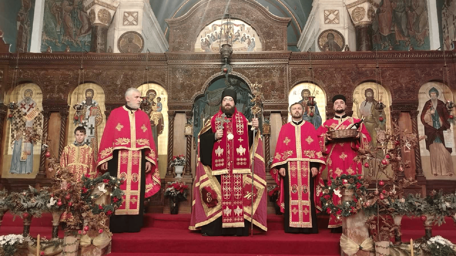 Бадње вече у храму Светог Саве у Лондону