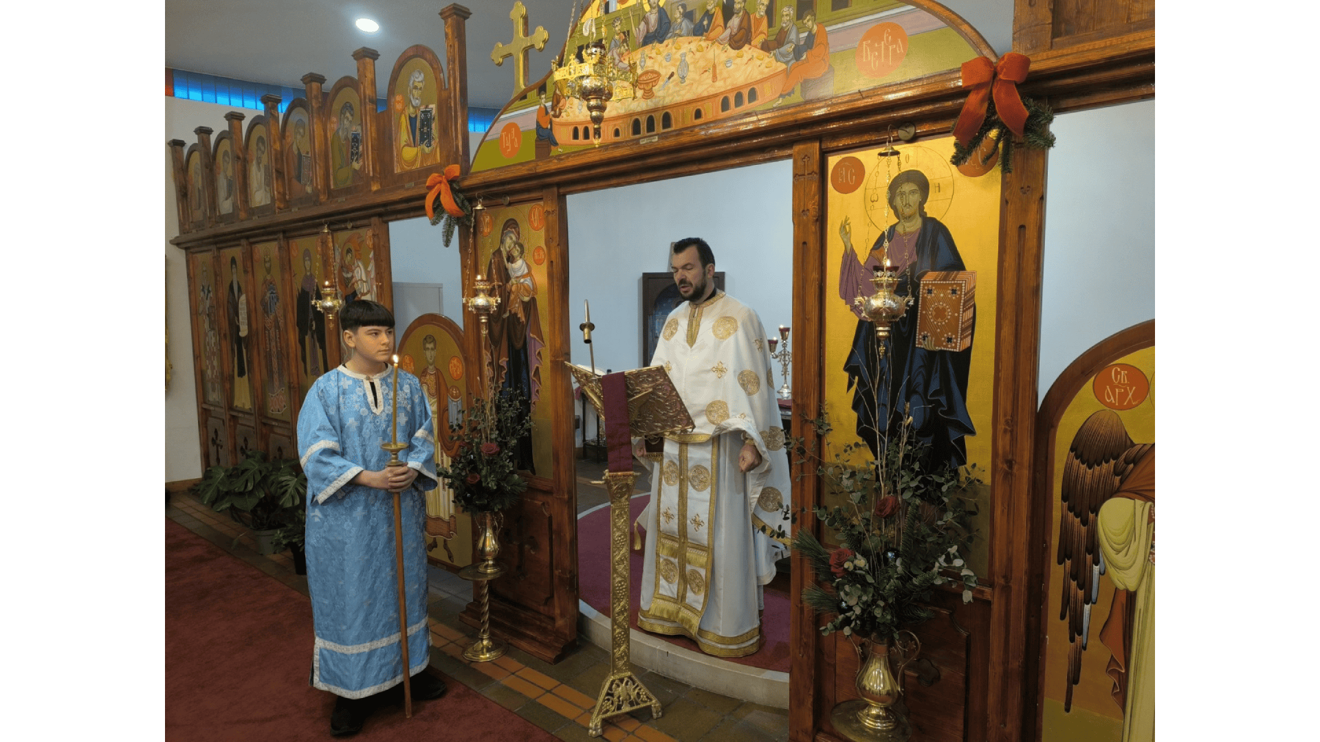 Празник Св. Јована Крститеља у храму Светог Георгија у Даблину