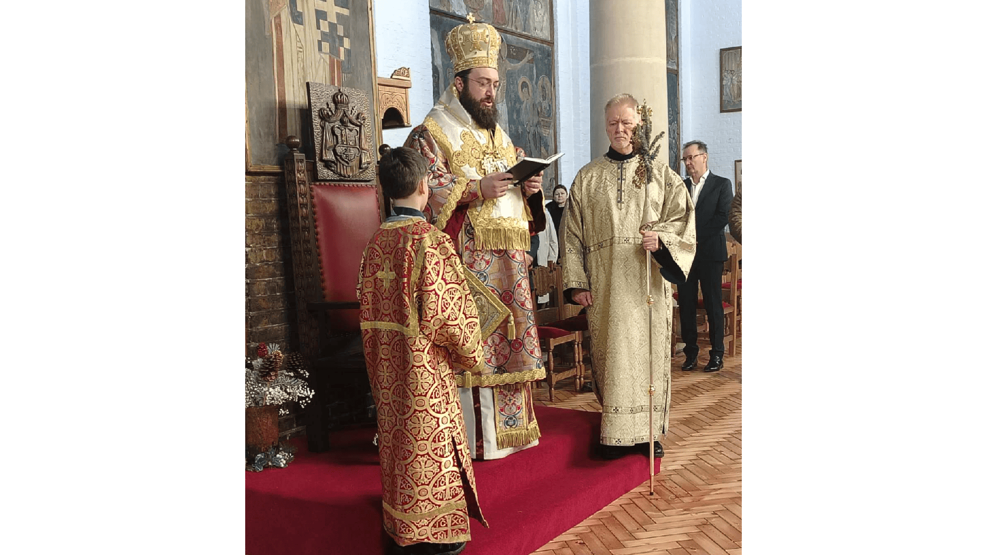 Бадњи дан у храму Светог Саве у Лондону