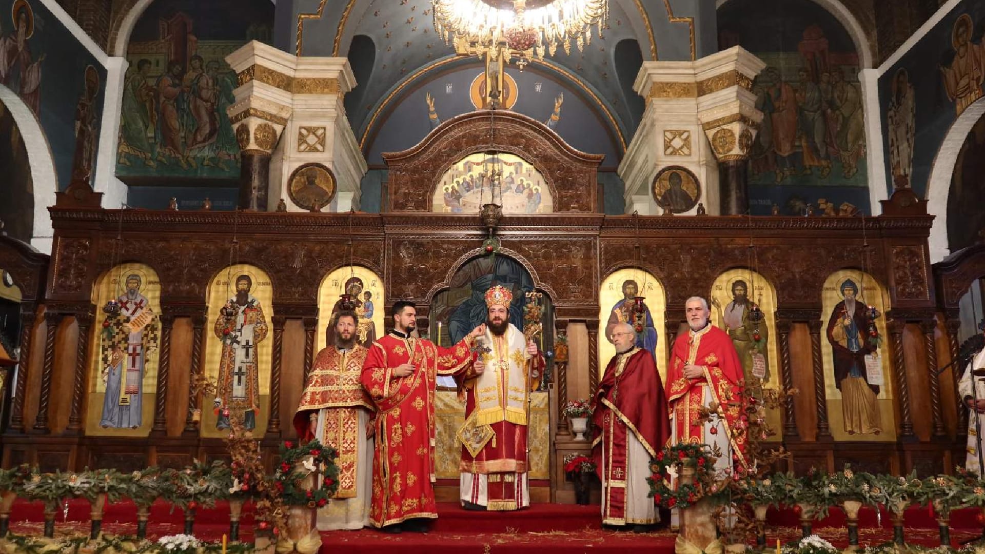 Божић у храму Светог Саве у Лондону