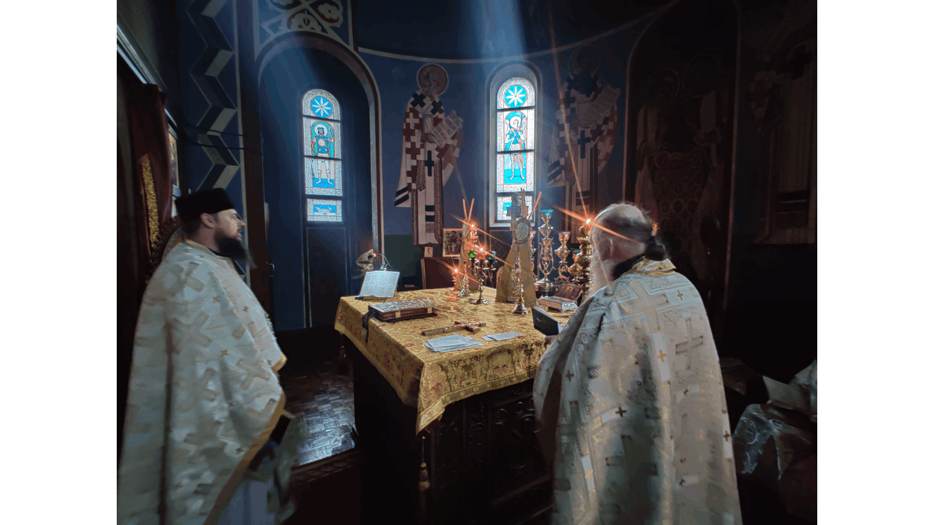 Литургијски прослављен Свети Максим Исповедник у Бирмингаму