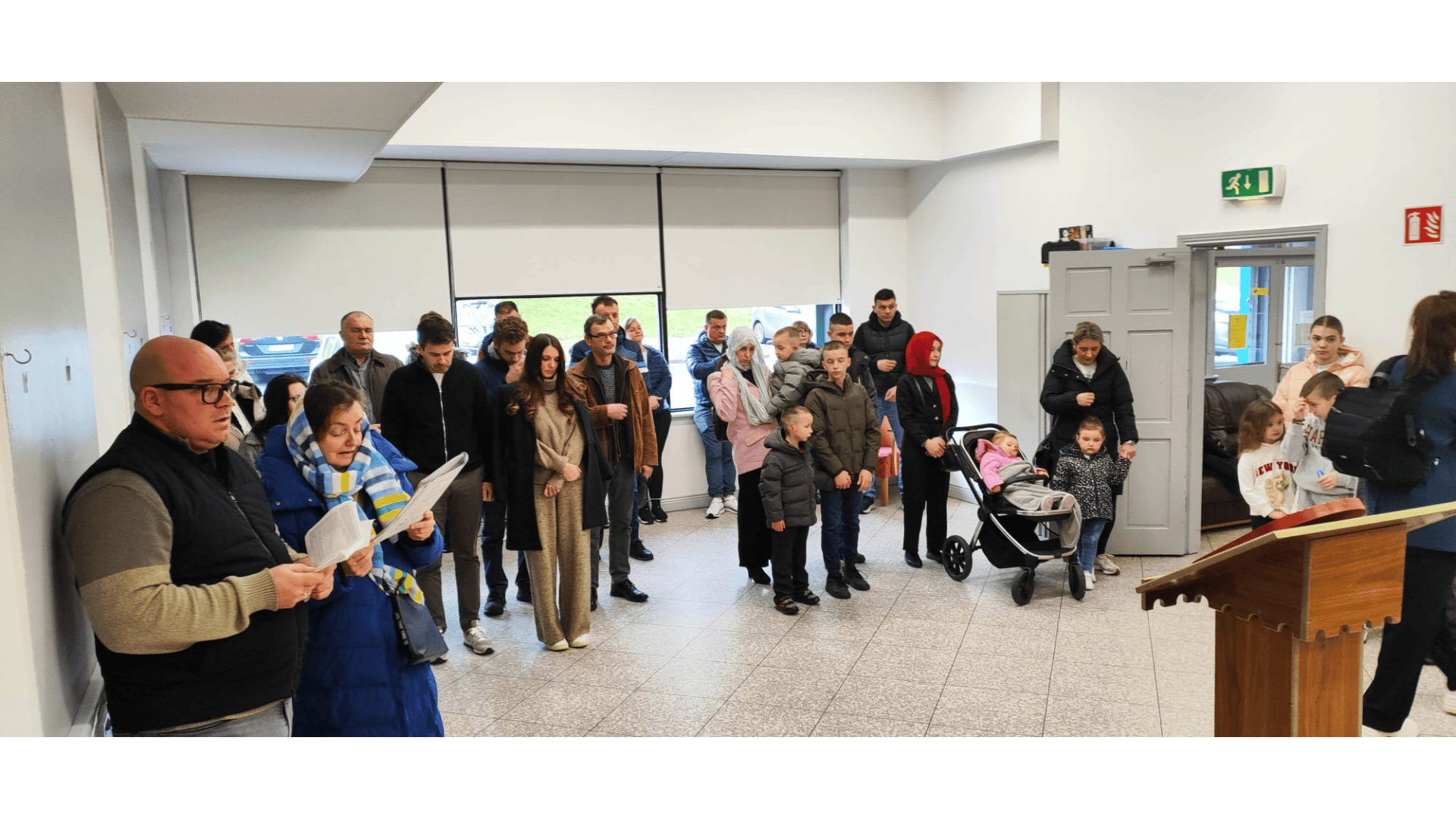 Света Литургија у граду Атлону