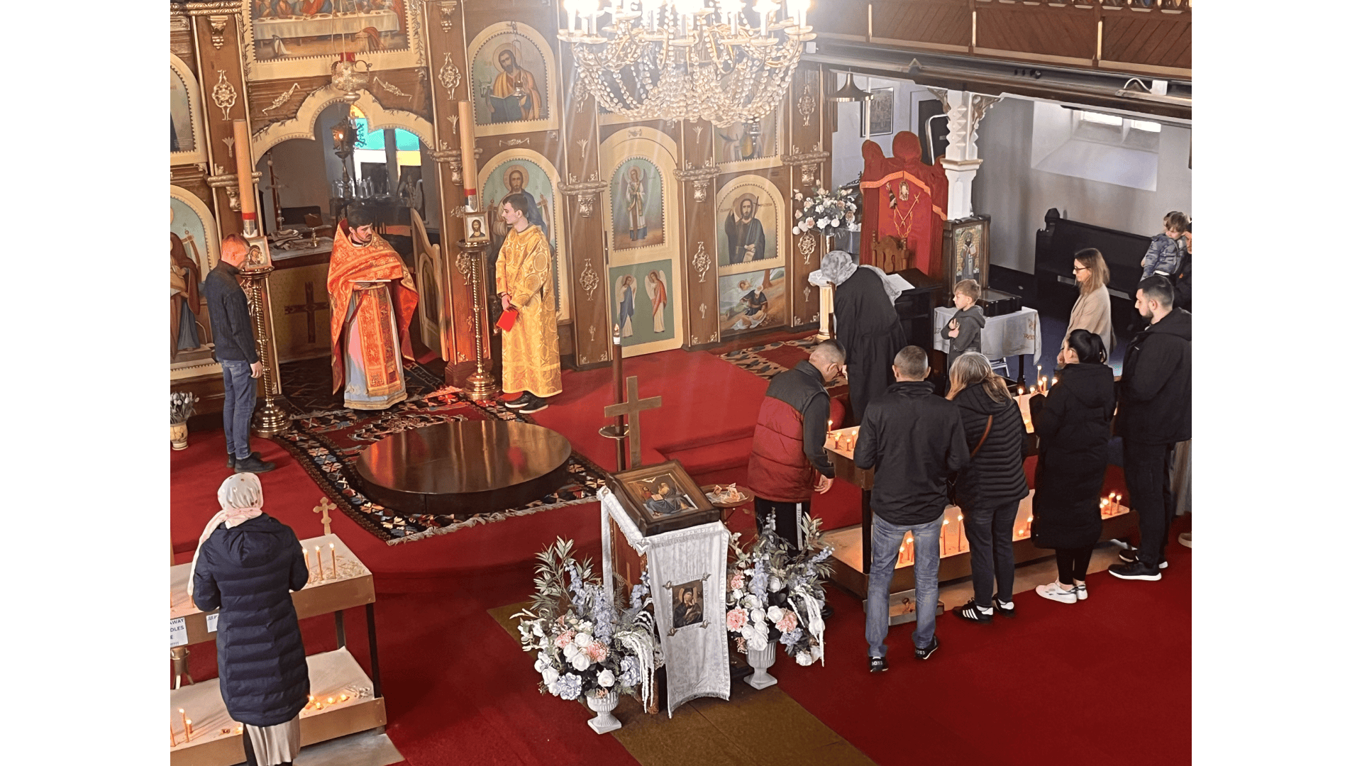 Четврта недеља Великог поста у у храму Свете Тројице у Брадфорду