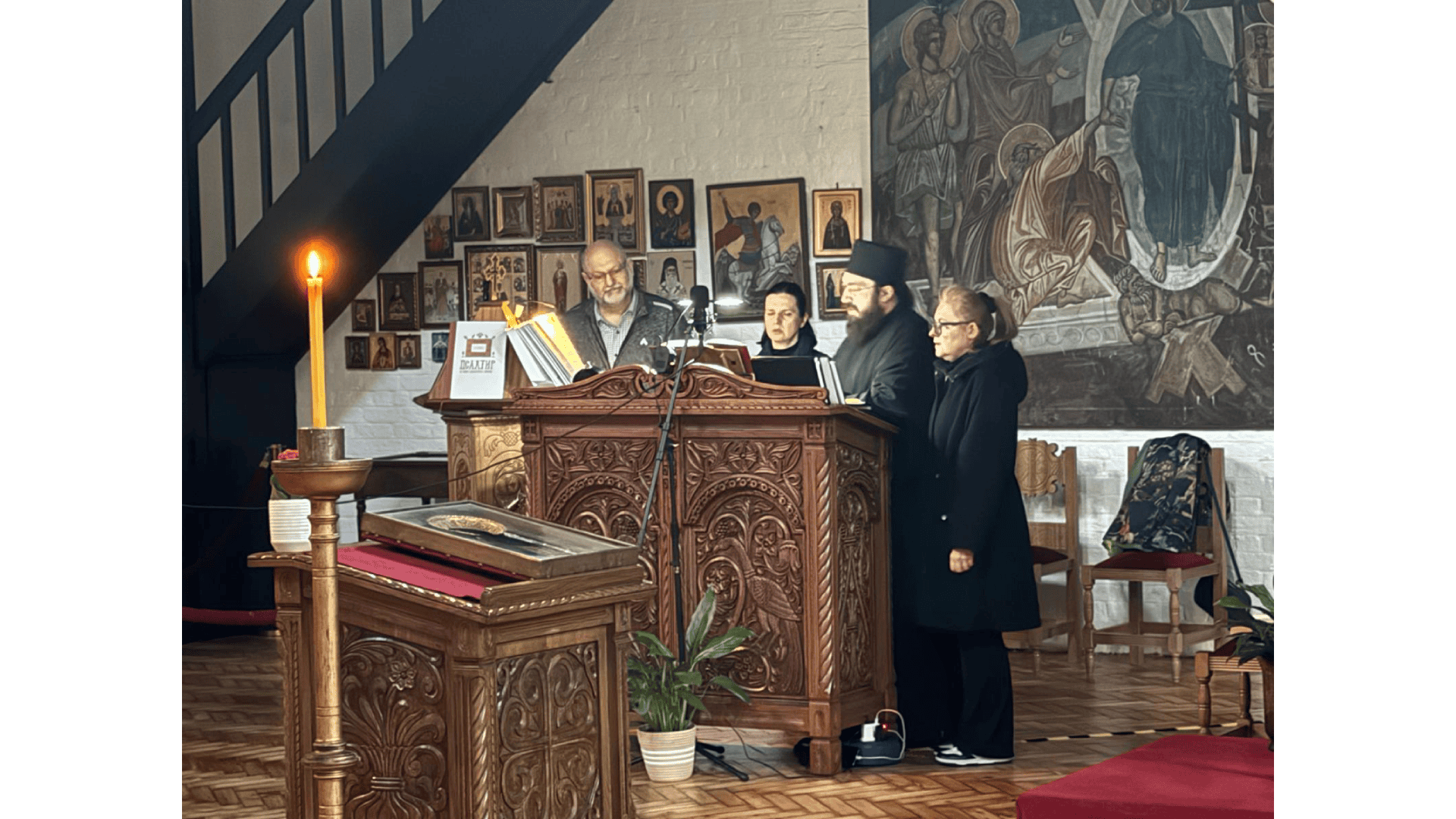 Прво Великопосно бденије у цркви Светог Саве у Лондону