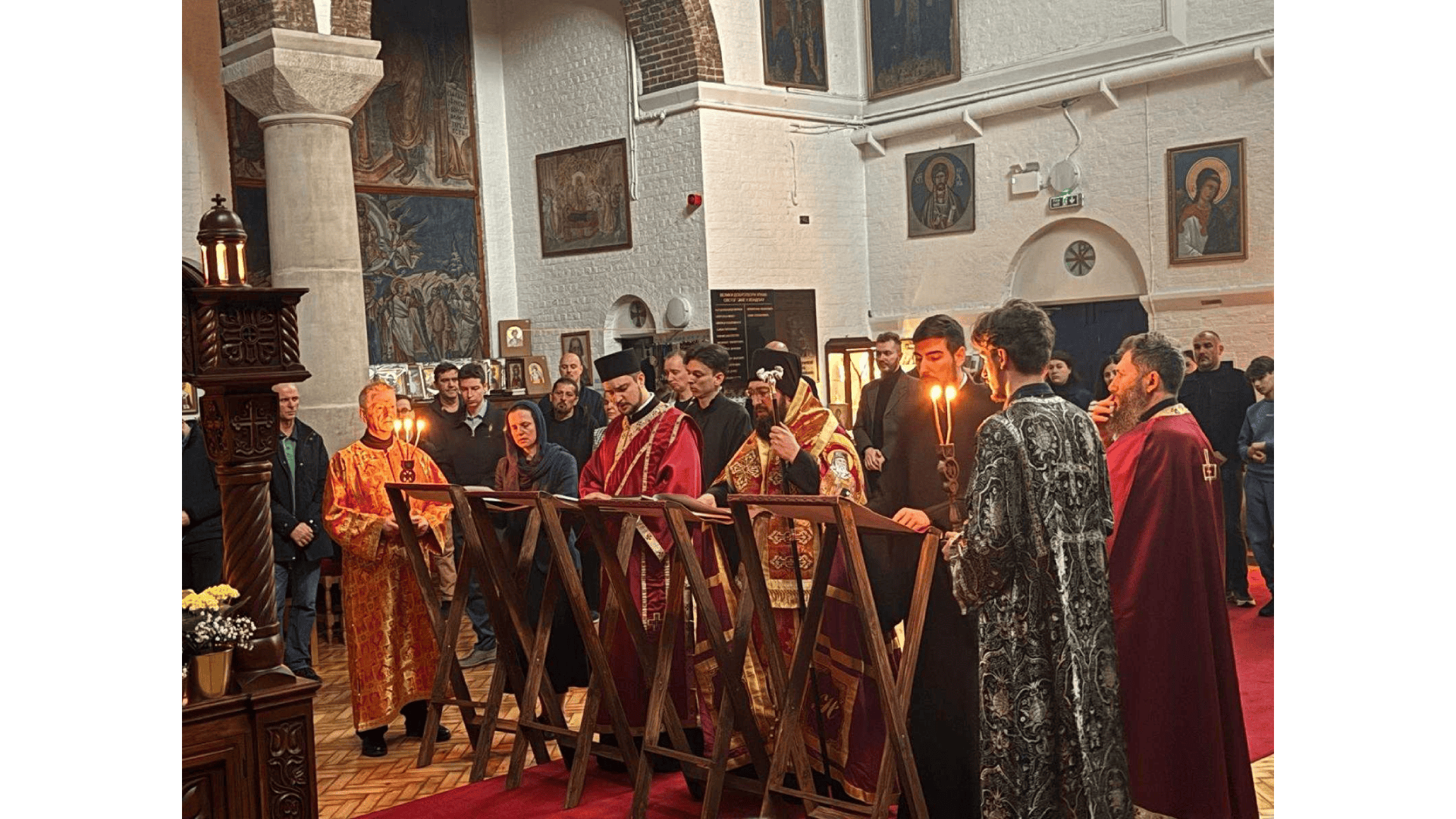 Велики Петак у храму Светог Саве у Лондону