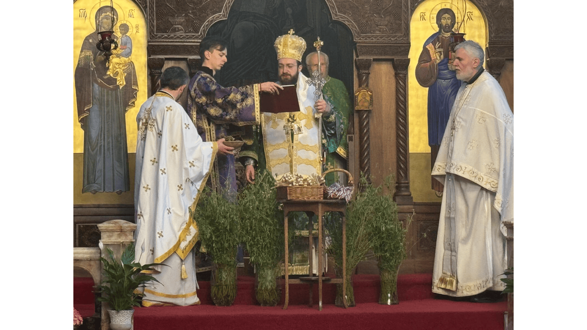 Лазарева Субота у храму Светог Саве у Лондону