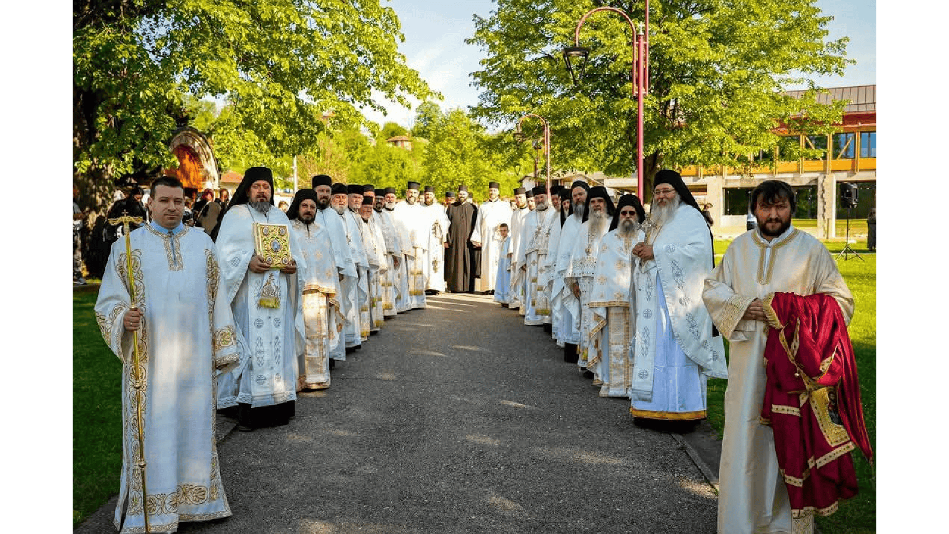 A Joyful Gathering in Monastery Lelić in Serbia