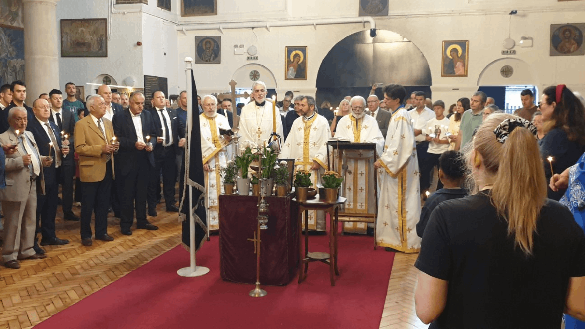 Света Литургија и помен ђенералу Драгољубу Дражи Михајловићу у храму Светог Саве у Лондону