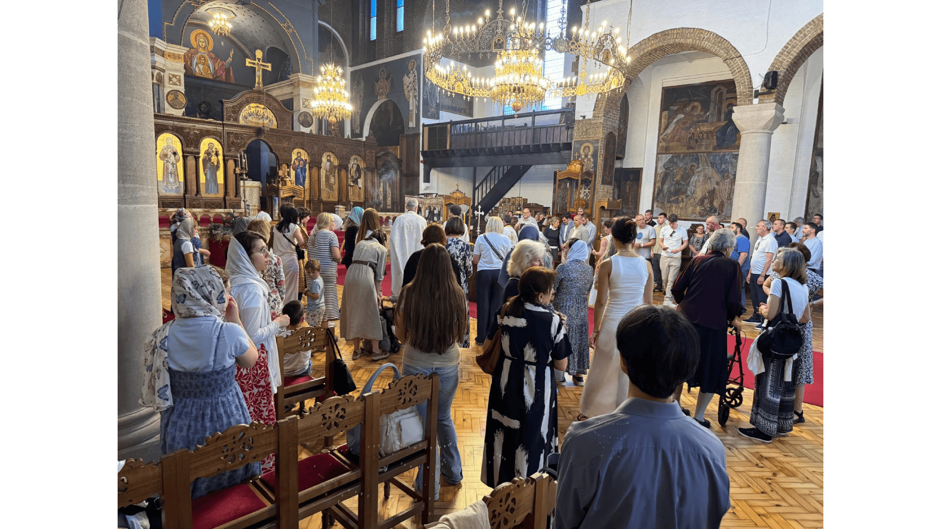Празник Светих Првоврховних Апостола Петра и Павла у храму Светог Саве у Лондону