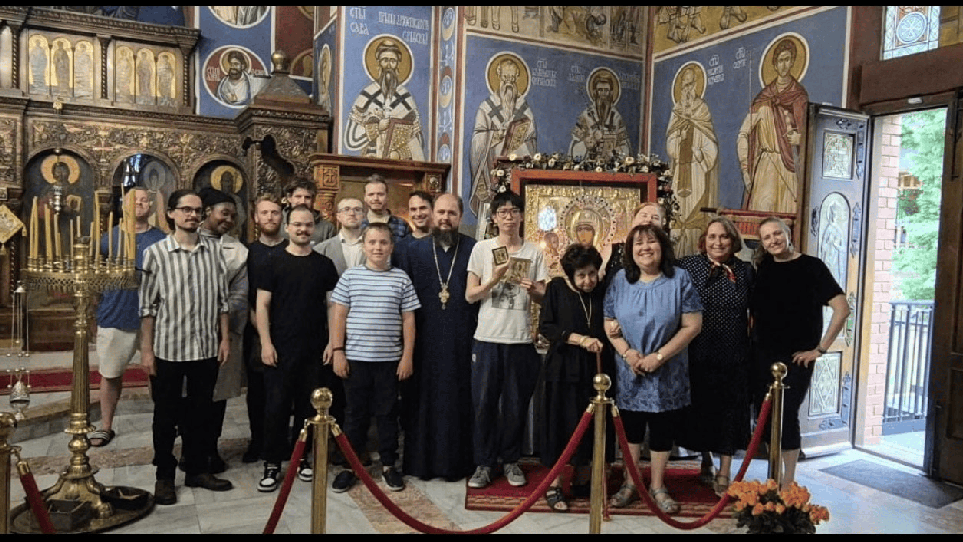 Акатист у храму Светог великомученика Лазара –  бирмингамској Лазарици