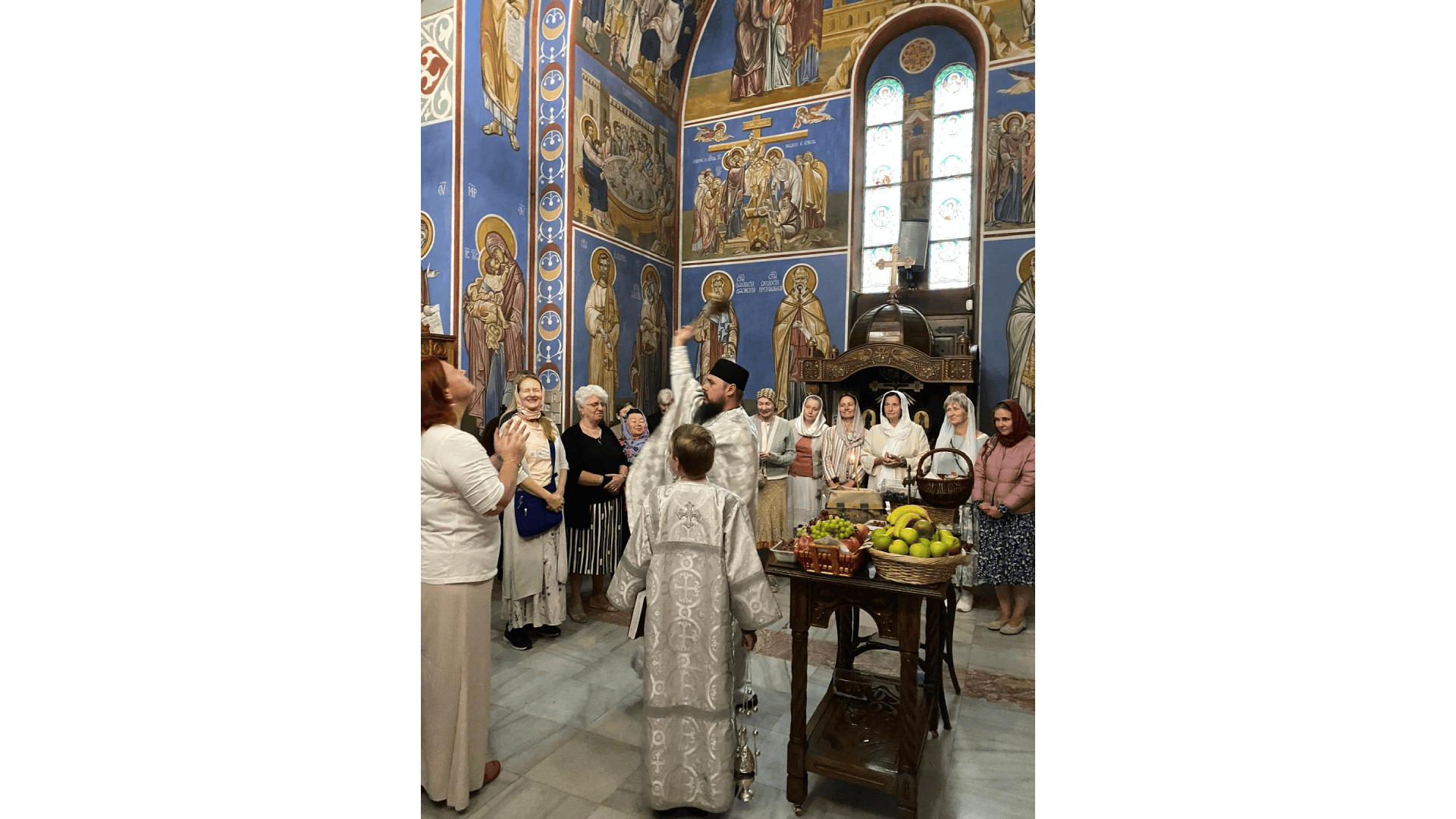Празник Преображења у Лазарици