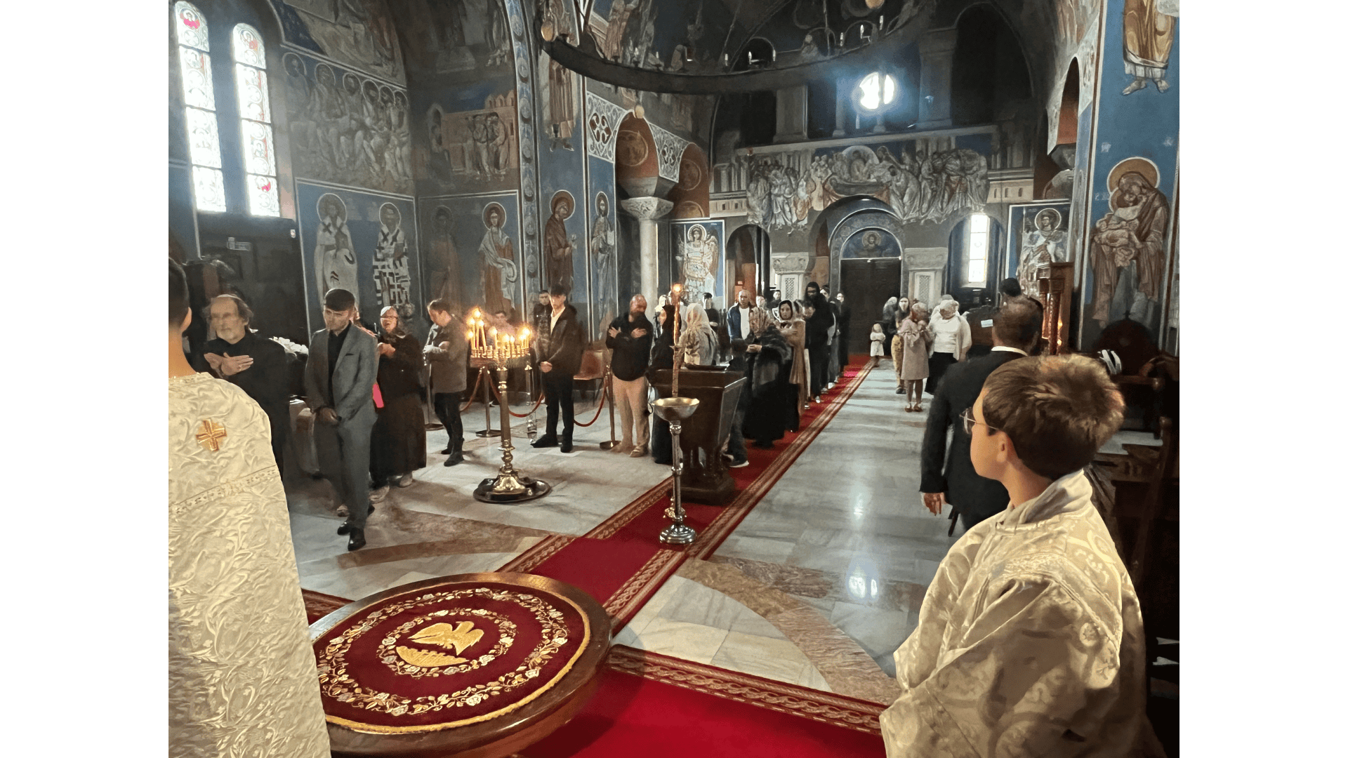 Недеља 13. по Духовима у бирмингамској Лазарици