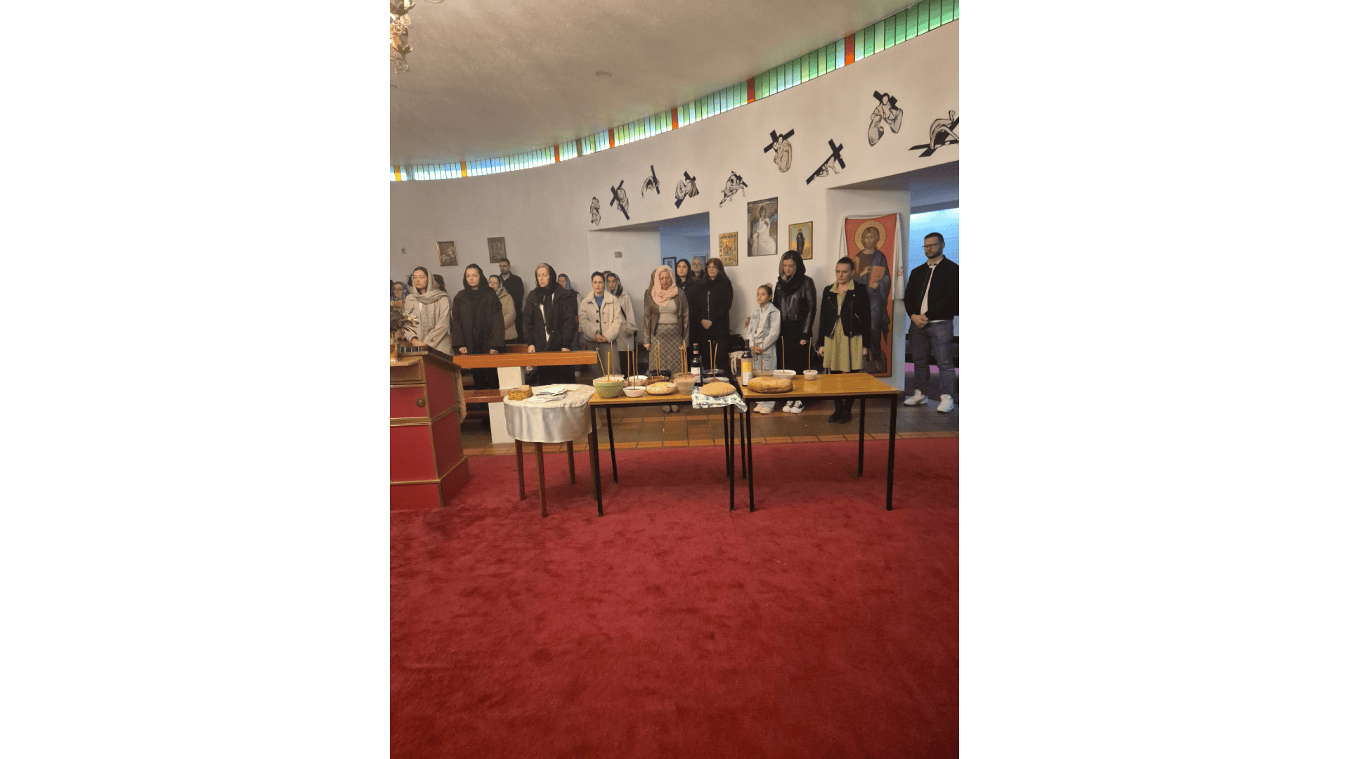 Михољске задушнице у  даблинском храму Светог Великомученика Георгија