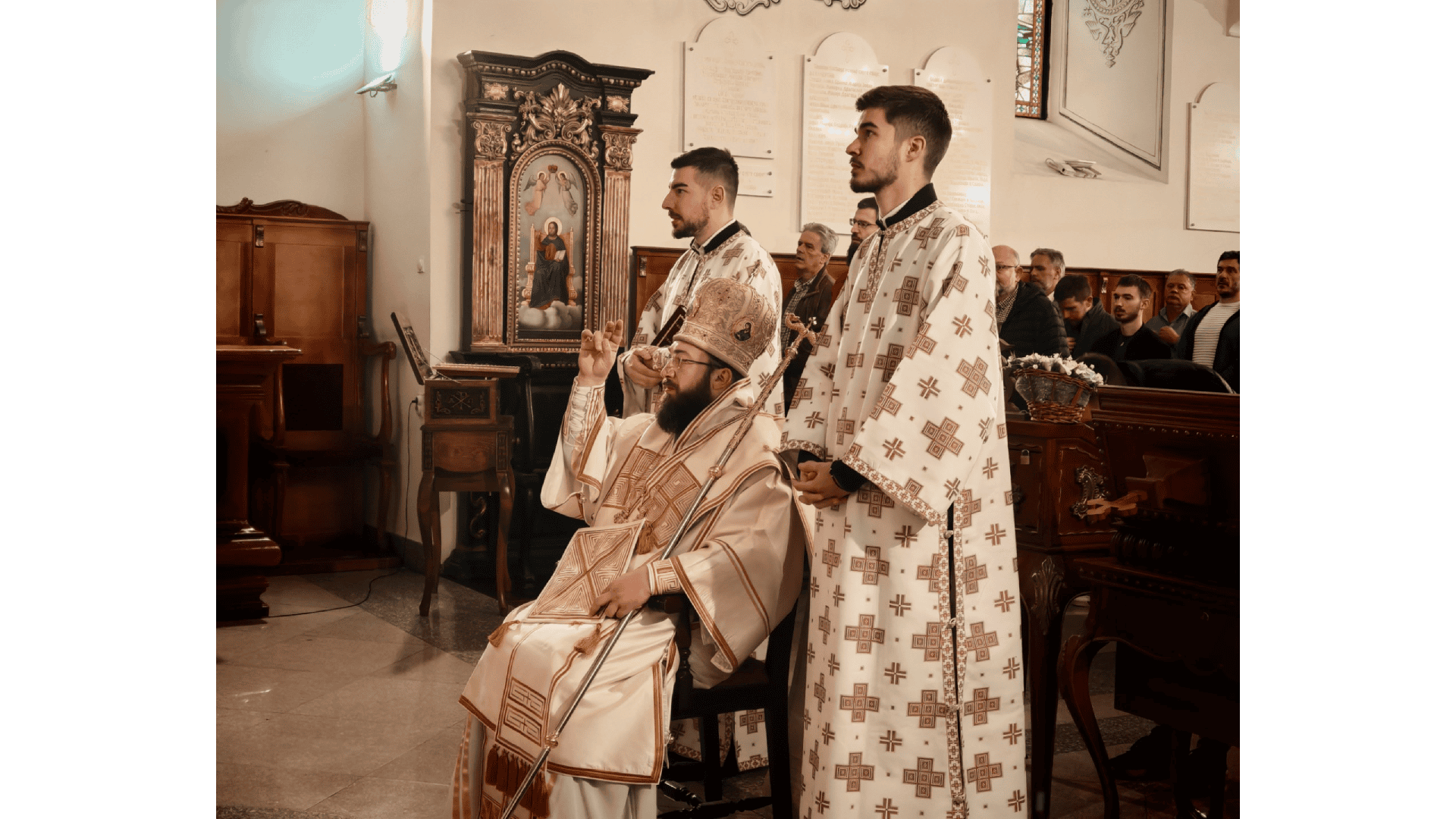Света Архијерејска Литургија у Николајевској цркви у Земуну