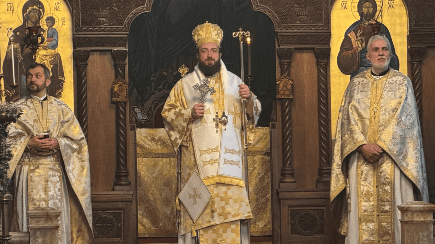 Архијерејска Литургија у Саборном храму Светог Саве у Лондону