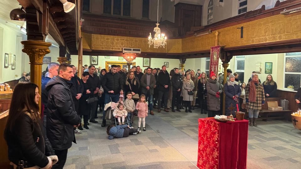Божић и Бадњи дан у Дарбијској парохији