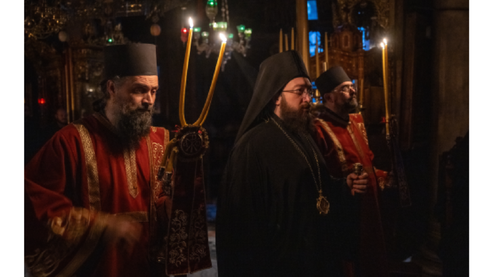 Епископ Нектарије богослужио на празник Сретења Господњег у Светом манастиру Хиландару