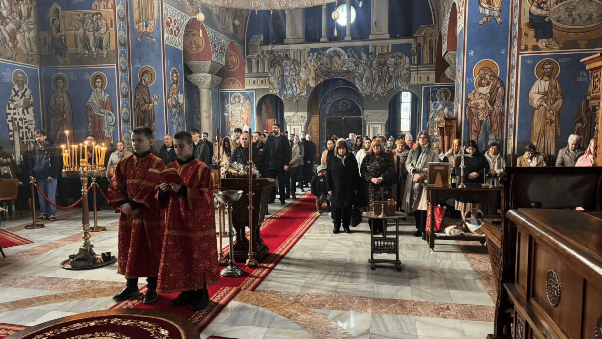 Недеља сиропусна у бирмингамској Лазарици
