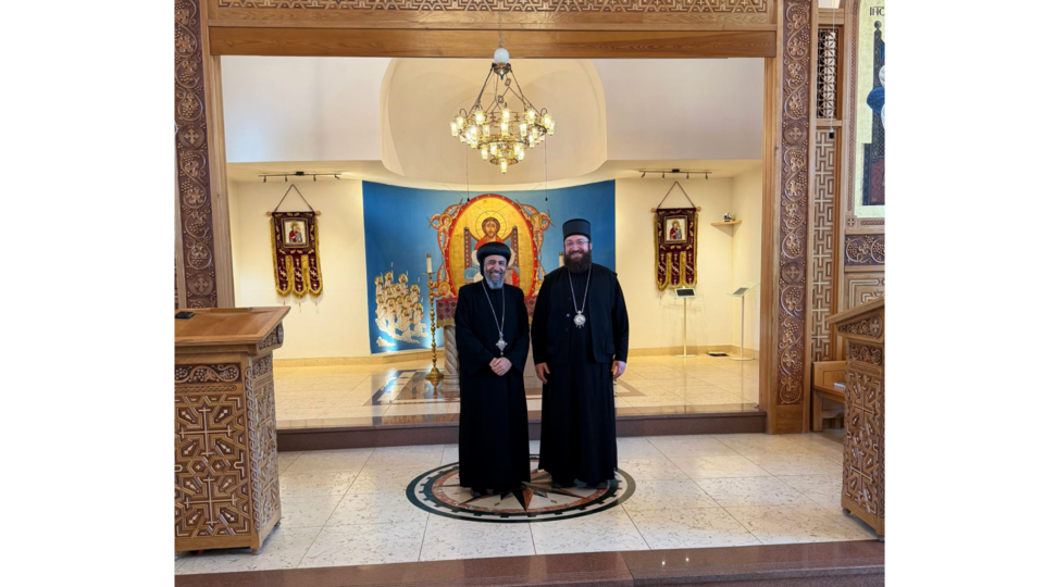 Братски сусрет са коптским архиепископом лондонским г. Ангелосом
