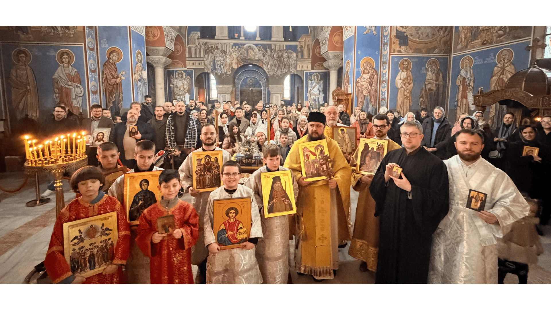 Недеља Православља у храму Светог кнеза Лазара у Бирмингаму