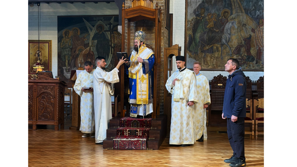 Благовести у Саборном храму Светог Саве у Лондону