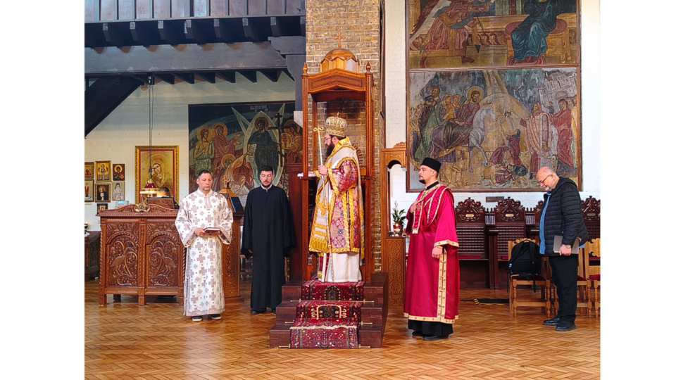 Литургија на Велики четвртак у Саборном храму Светог Саве у Лондону