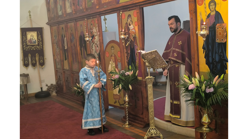 Празник Благовести у Даблину