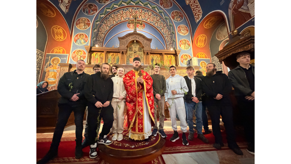 Лазарева Субота и крштење 12 катихумена у Бирмингаму