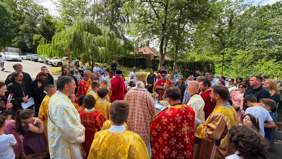 Видовданска Света Архијерејска Литургија у Бирмингему