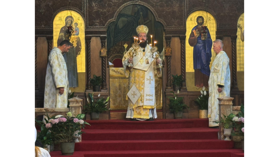 Света архијерејска Литургија у Саборној цркви Светог Саве у Лондону