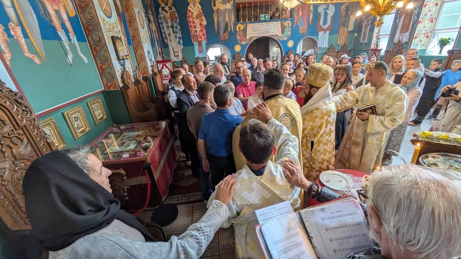 Храмовна слава Светог пророка Илије свечано прослављена у Корбију